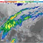 El frente número 17 se extenderá desde el noreste del golfo de México hasta el oriente del territorio nacional
