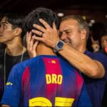 Hansi Flick, decepcionado con Dro por decisión de salir del Barcelona