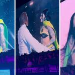 Cazzu fue la invitada en el concierto de Bad Bunny y cantó la supuesta canción dedicada a Ángela Aguilar