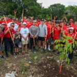 Continúa “Arboriza Cancún” ateniendo Avenida 20 de Noviembre