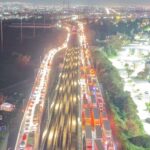 Cumple más de 19 horas bloqueo en la México-Toluca por desaparecidos
