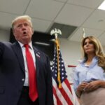 Donald Trump vota de forma anticipada, junto a Melania, en Palm Beach para las intermedias: “No es normal lo que he hecho”